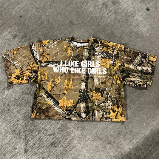 I Like Girls Heavy Tee Camo