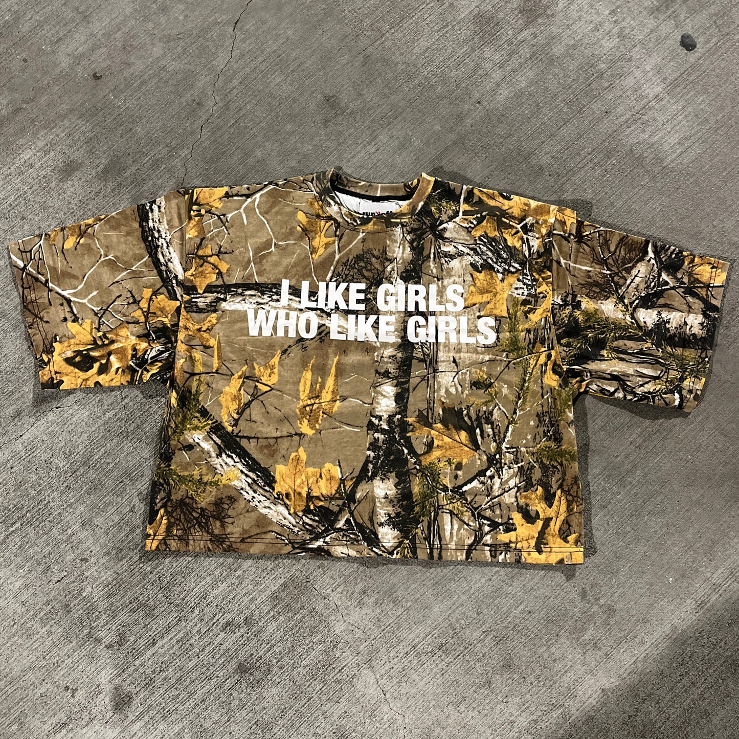 I Like Girls Heavy Tee Camo