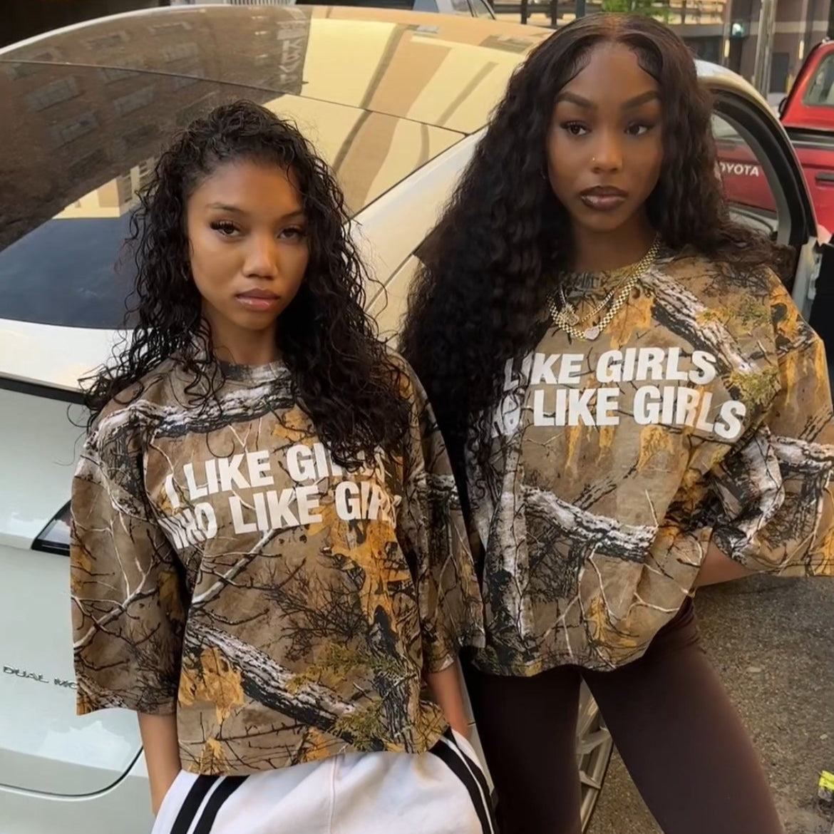I Like Girls Heavy Tee Camo
