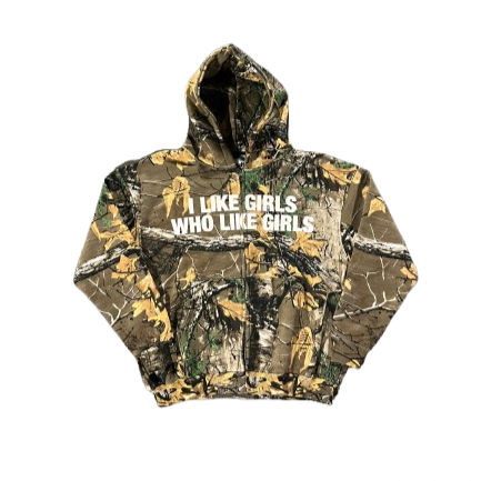 I Like Girls Camo Zip