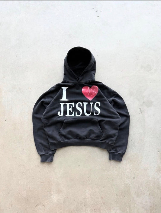 I ❤️ JESUS Hoodie