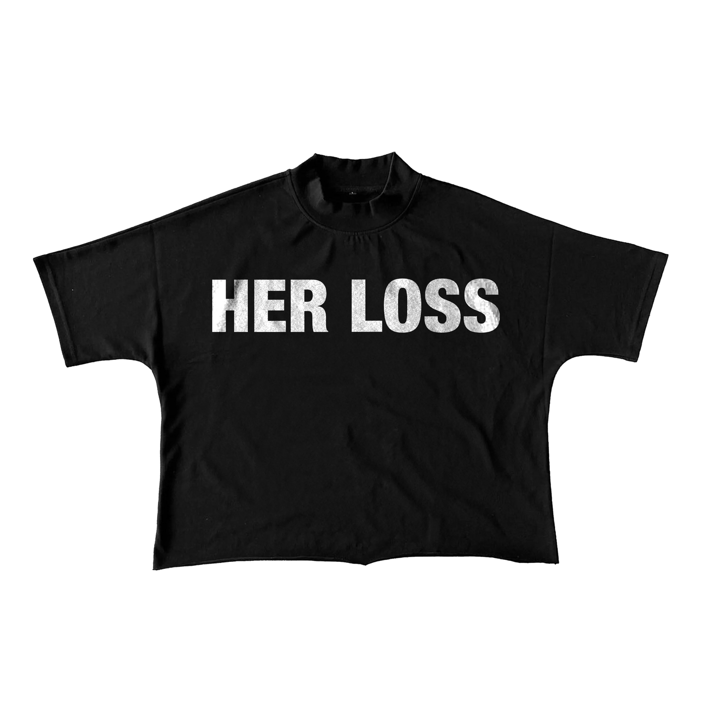 Her Loss Black Tee
