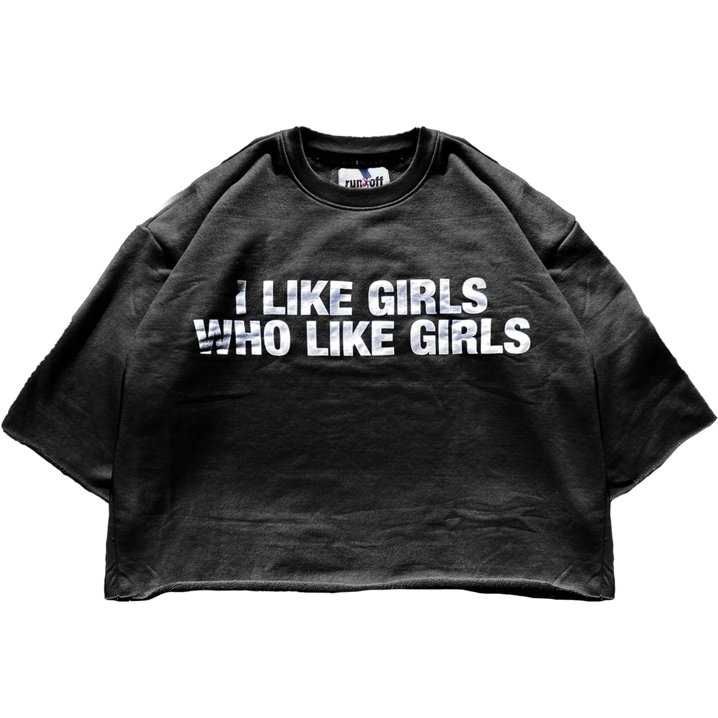 I Like Girls Heavy Tee Black