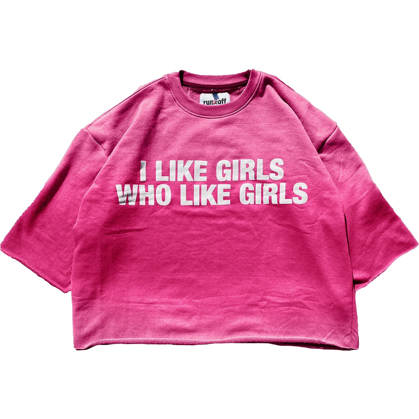 I Like Girls Heavy Tee Pink